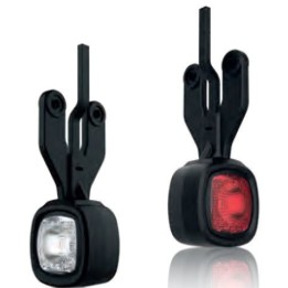 Feu de gabarit LED 12 36V Rouge Blanc