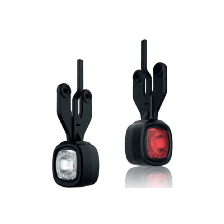 Feu de gabarit LED 12 36V Rouge Blanc