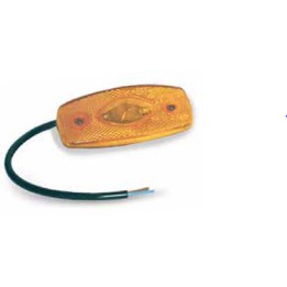 Feu de position orange LED + CABLE PLAT 500 mm