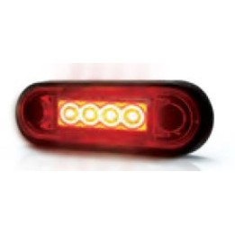 Feu de position LED 12 36V ROUGE