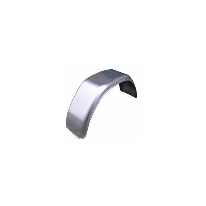 Garde-boue galvanisé 13-14 pouces - Protection durable pour remorque.