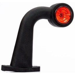 PAck de 2 feux de gabarit LED 12 24V Rouge Blanc - BRAS COURBE LONG