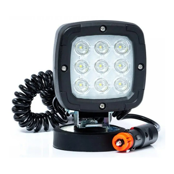 Phare de travail LED 1800 LUMENS 12/24V MAGNETIQUE 7.8M