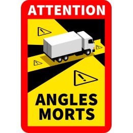 Sticker Angles morts PL bâché