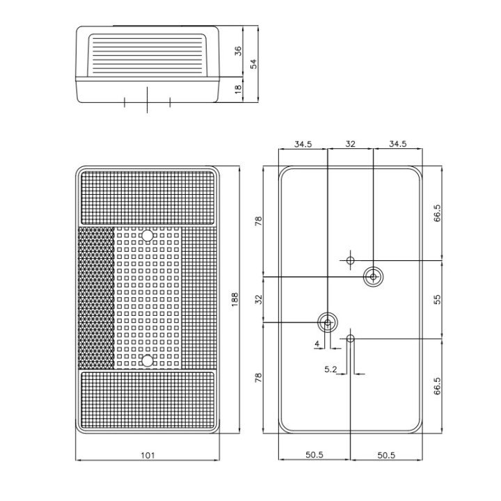 Schéma dimensionnel - SP 30 - 35 AJBA