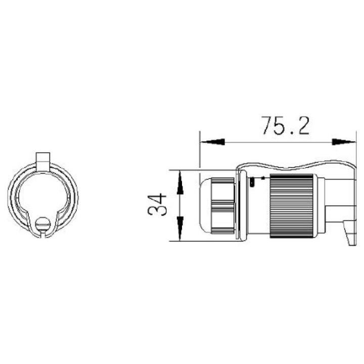 Fiche pour Alimentation 12 V - Prises P17