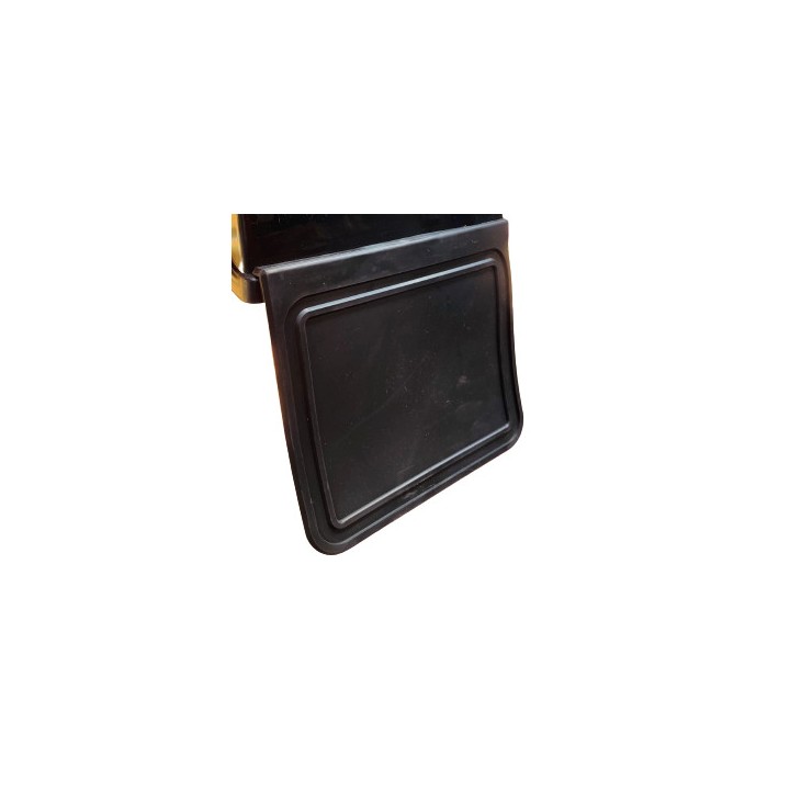Garde Boue  plastique 13-14'' - Noir avec bavette