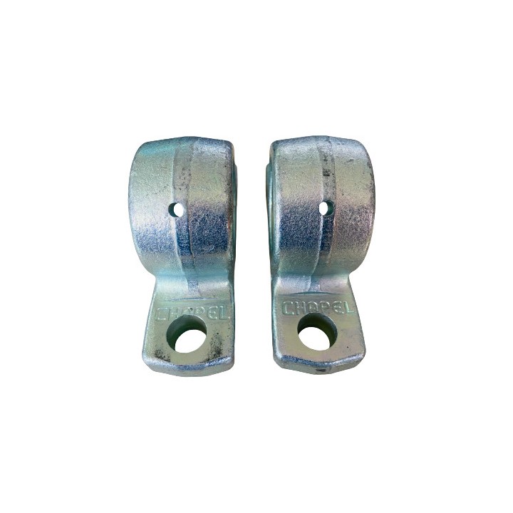 PAIRE DE PALIERS D45 A VISSER - Pompes et vérins hydrauliques