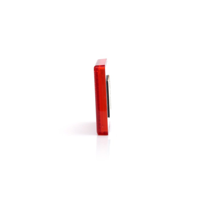 Catadioptre Rouge Adhésif - 55x40 mm