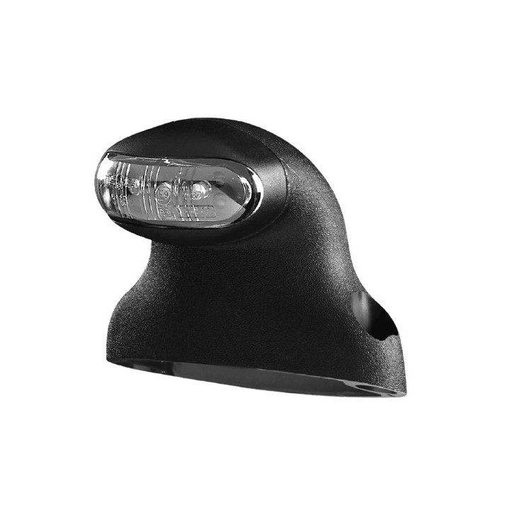 Pack de 2 éclaireurs de plaque LED 12-24V + 500mm de câble plat