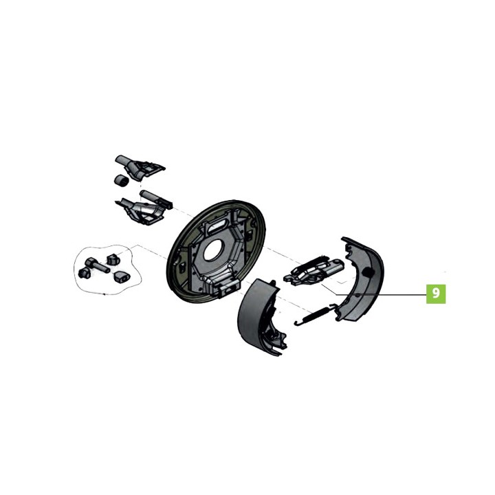 Kit Ecarteurs 160x35 - KNOTT