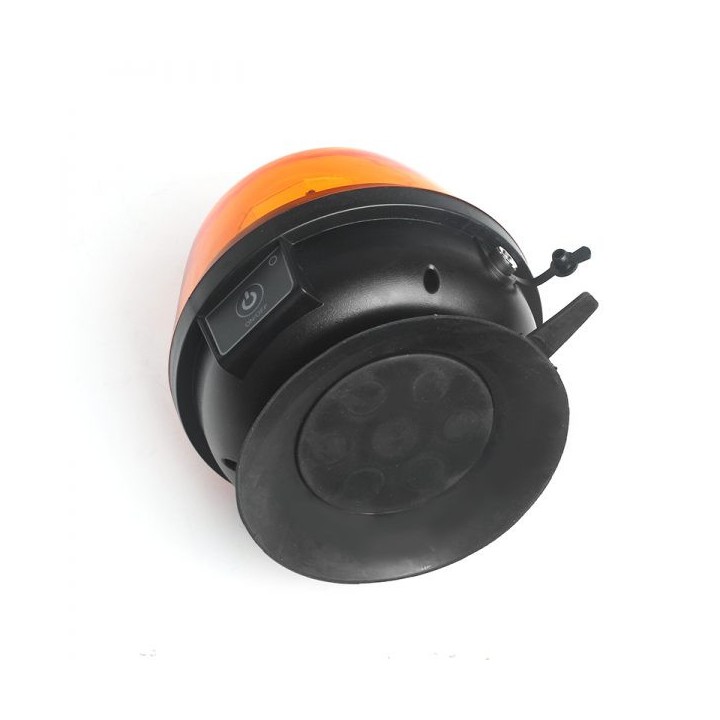 GYROPHARE 10 LED MAGNETIQUE SANS FIL + TELECOMMANDE