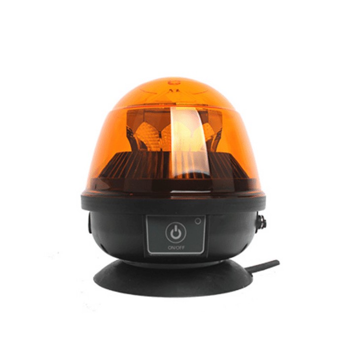 GYROPHARE 10 LED MAGNETIQUE SANS FIL + TELECOMMANDE