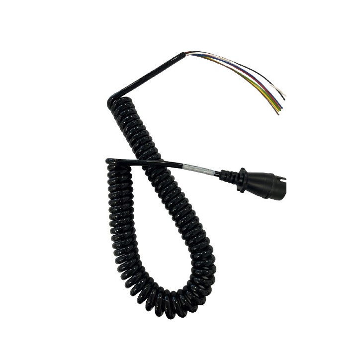 CABLE SPIRALE SURMOULE 7 PLOTS - 12V