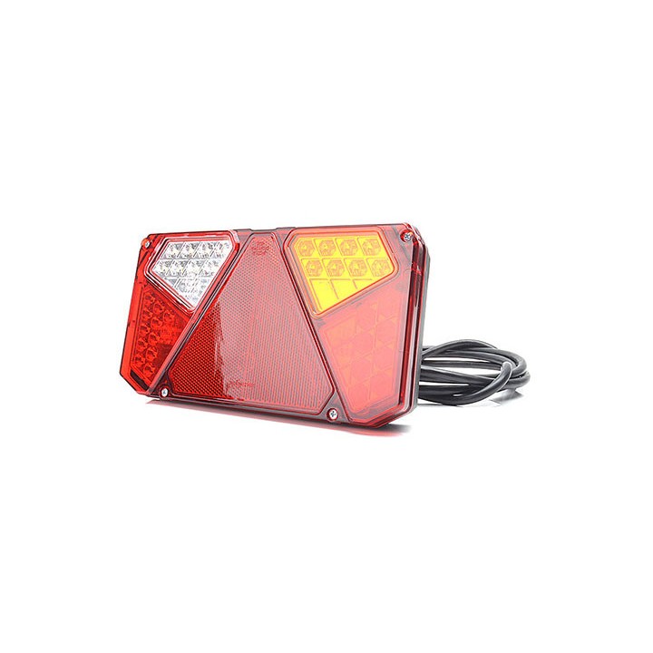 Feu arrière à LED 12 24V D 5 fonctions