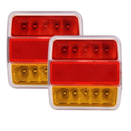 Equipement lanterne à LED alimentation 12 M - Entre feux 2.5 m