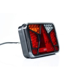 FEU ARRIERE GAUCHE LED 12-36V 7 FONCTIONS