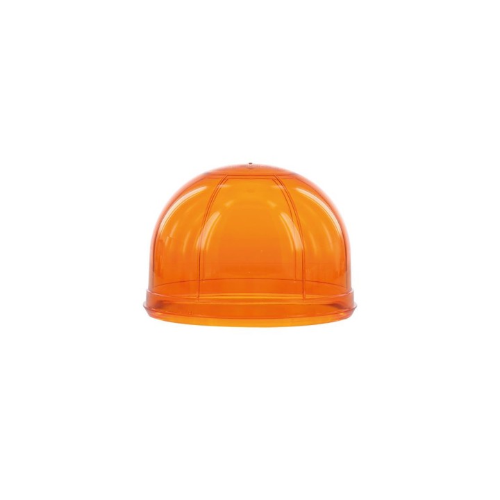 Cabochon orange pour gyrophare