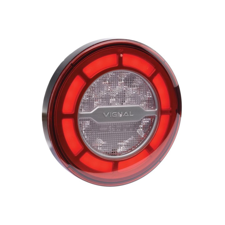 FEU ARRIERE LED 3 FONCTIONS -24V - LCR19 + CONNECTEURS ADDITIONNELS