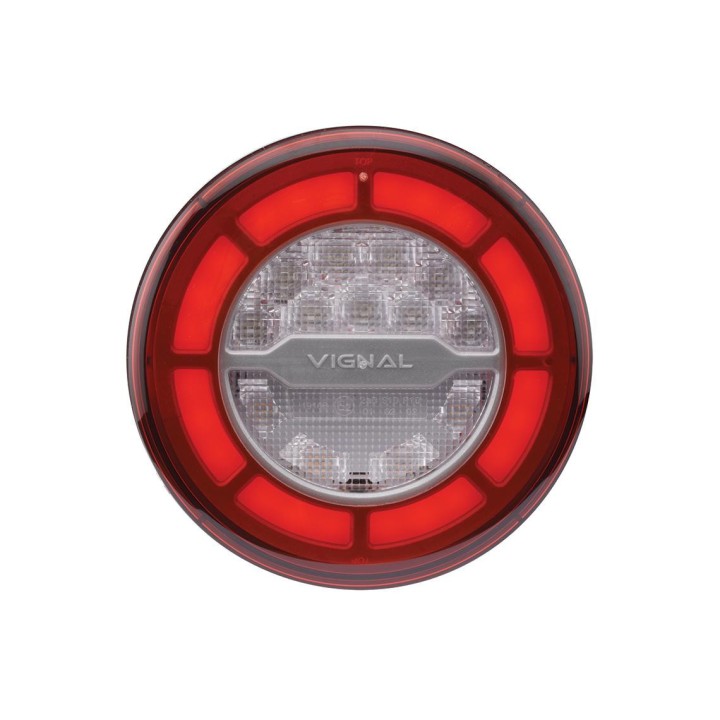 FEU ARRIERE LED 3 FONCTIONS -24V - LCR19 + CONNECTEURS ADDITIONNELS