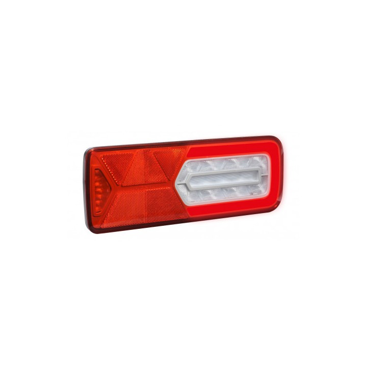 FEU ARRIERE LED 3 FONCTIONS -24V - LCR19 + CONNECTEURS ADDITIONNELS