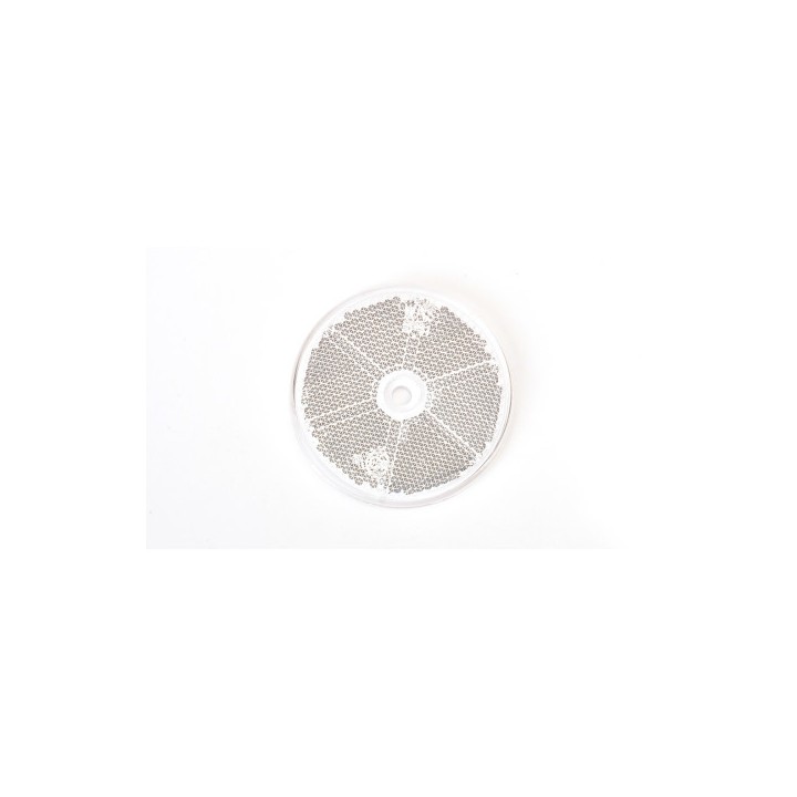 CATADIOPTRE ROND ROUGE 61MM A FIXER