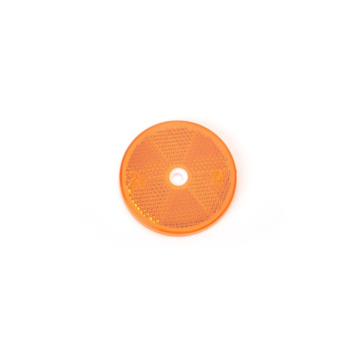 CATADIOPTRE ROND ORANGE 61MM A FIXER