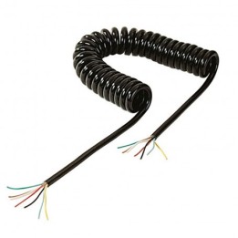 Cordon spirale nu 7 conducteurs - 10 m