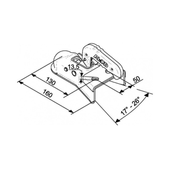 BOITIER ATTELAGE AK750 V PLUS