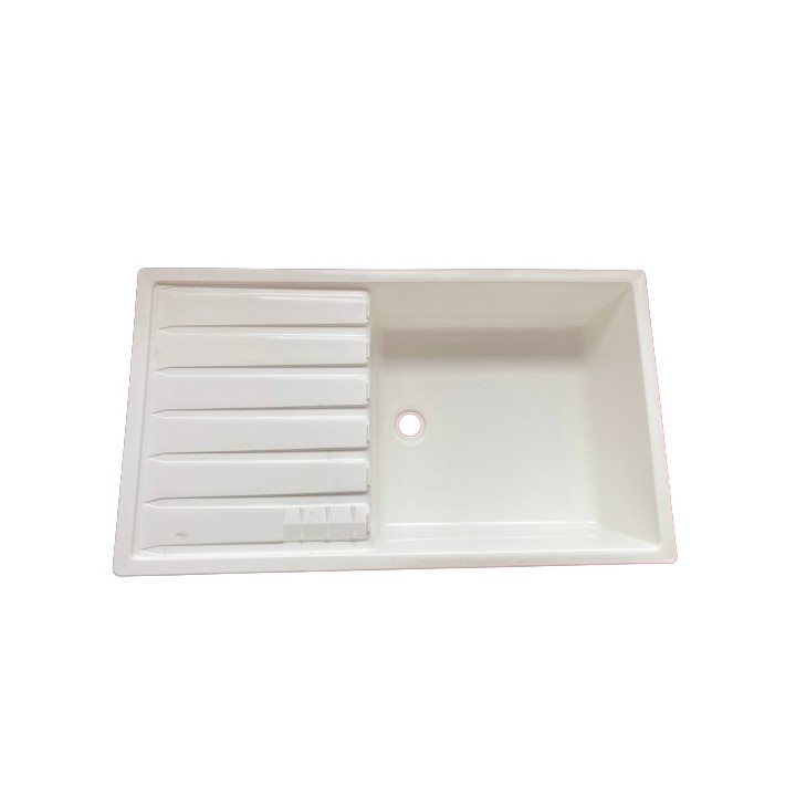 Evier plastique blanc - 600 x 340