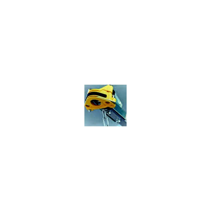 antivol tete attelage remorque avec serrure poussoir + 2 cles