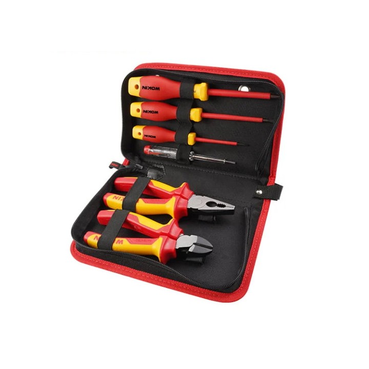ENSEMBLE D'OUTILS A MAIN ISOLES 6 PIECES - PREMIUM