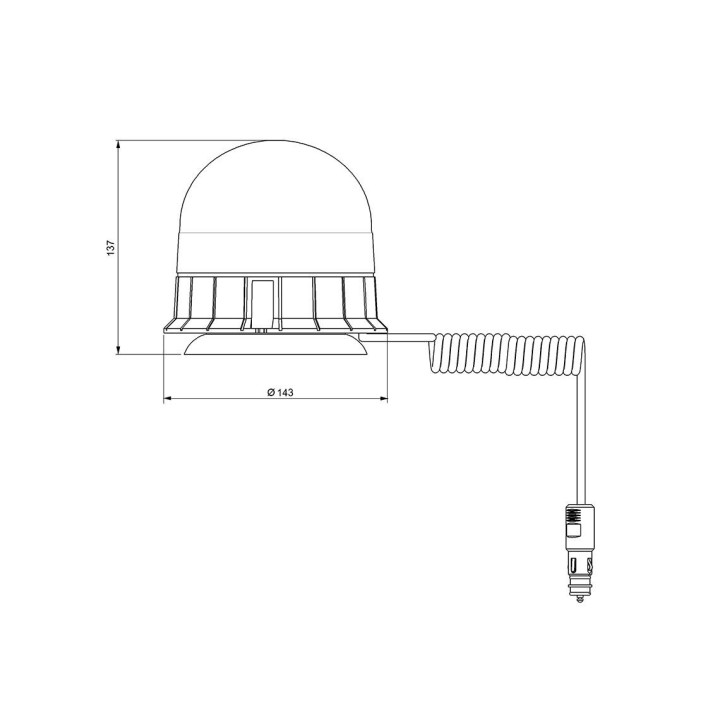 Gyrophare Led A Visser - Ecologique