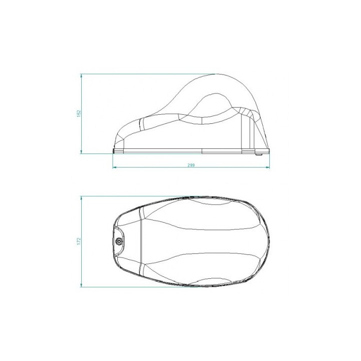 Phare de Recherche Magnétique avec Télécommande - Sirena SB4