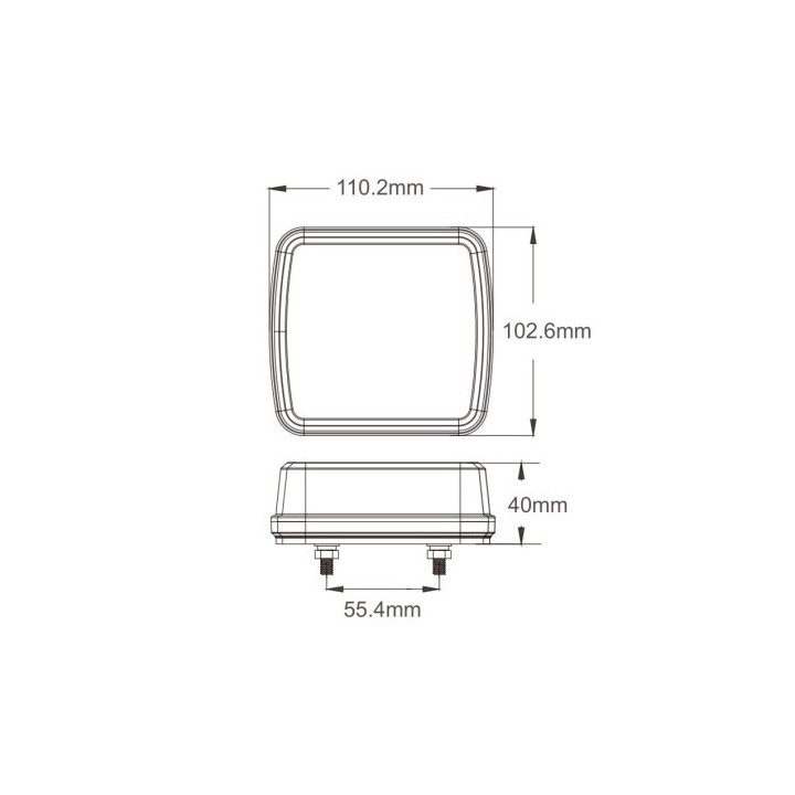 FEU ARRIERE GAUCHE LED MULTIFONCTIONS
