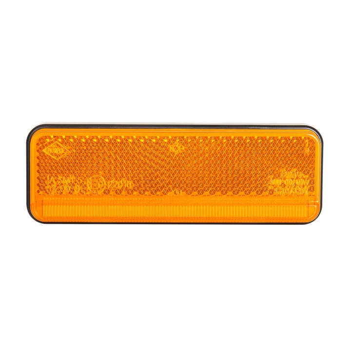 FEU DE GABARIT LED ORANGE SLIM 12/24V