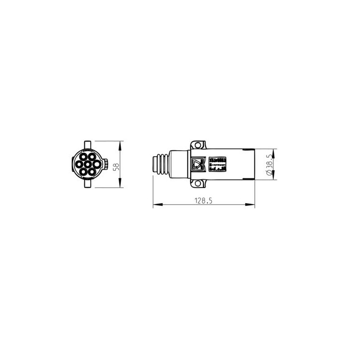 Fiche plastique standard ISO1185 - Série N