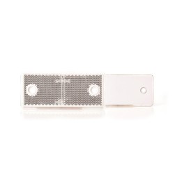 Catadioptre Blanc à fixer - 96x42 mm