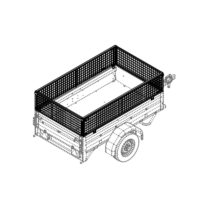 REHAUSSE GRILLAGEE NLC2313 CLIP - TRIGANO