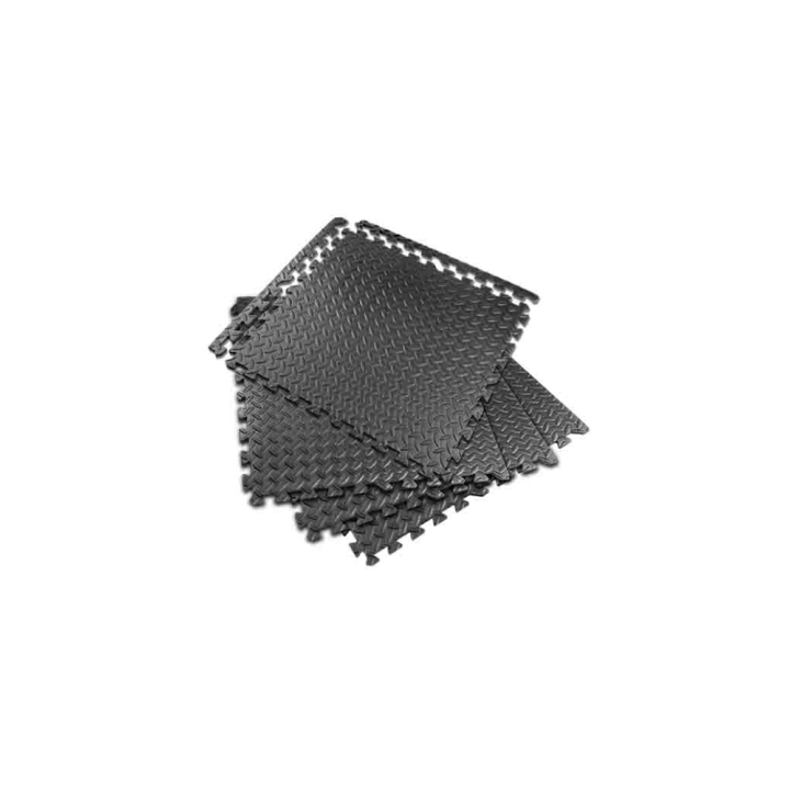 Set de 4 tapis anti-fatigue connectables – Réduction de la fatigue et sécurité optimale