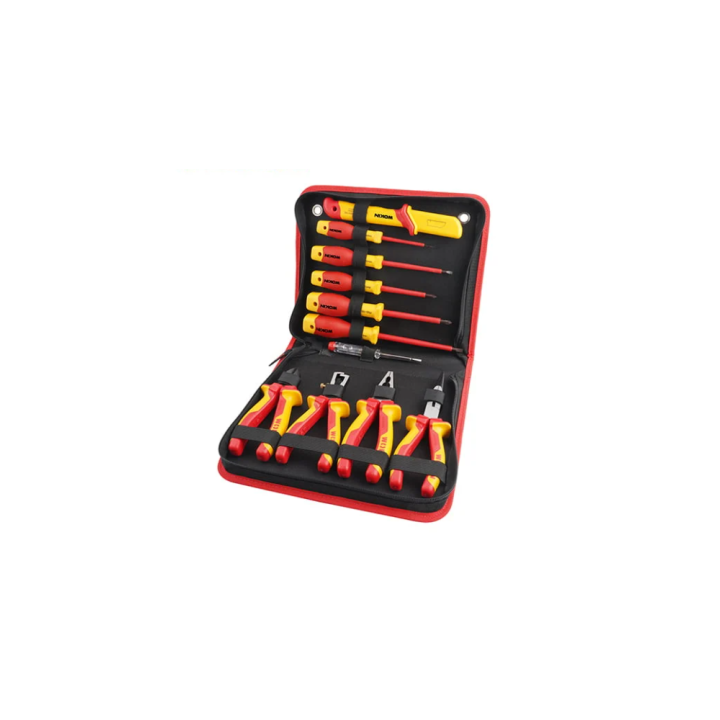 Set d’Outils à Main Isolés 11 Pièces, Certifié VDE/GS