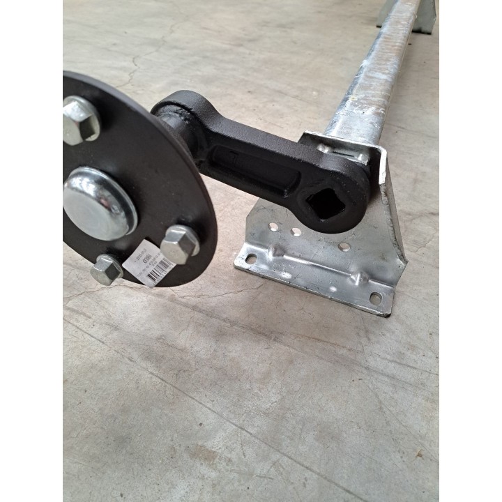 Essieu Remorque 750KG 4TR 130 - EAB 1350 mm - LIDER