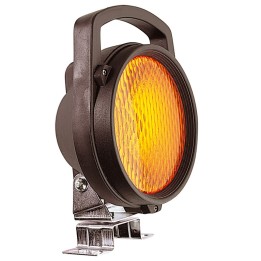 Projecteur Travail Orange - Diam 160 mm - Projecteur 12 Volts