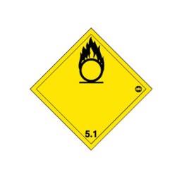 Panneau Comburant - Etiquettes de danger et supports