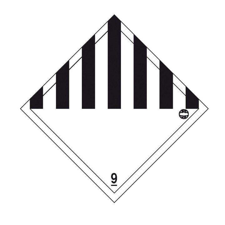 Panneau Matieres & Objets Dangereux - Etiquettes de danger et supports
