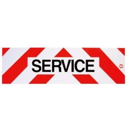 Panneau Service Adhésif - Panneaux de signalisation réléchissants