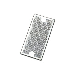 Catadioptre Blanc a Visser - 105x54 mm - Rectangulaires