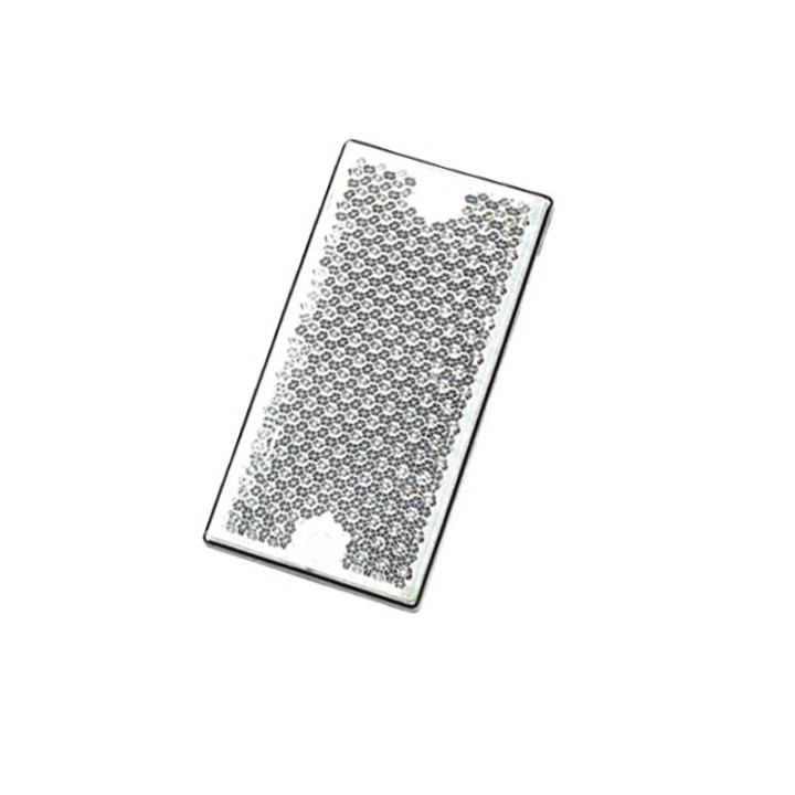 Catadioptre Blanc a Visser - 105x54 mm - Rectangulaires