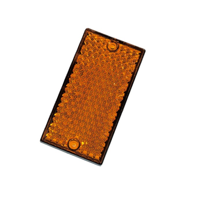 Catadioptre Orange a Visser - 105x54 mm - Rectangulaires