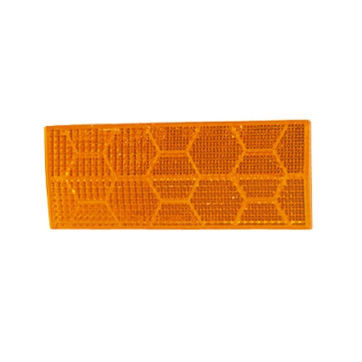 Catadioptre Orange Adhesif - 110x44 mm - Rectangulaires